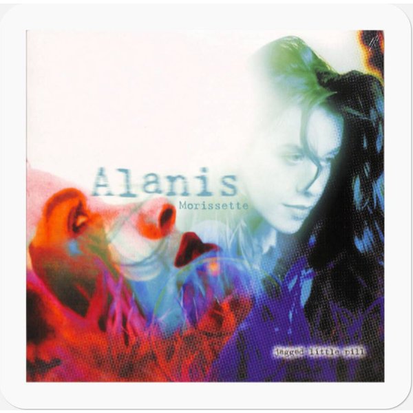 Alanis Morissette Stickers: Jagged Little Pill-image