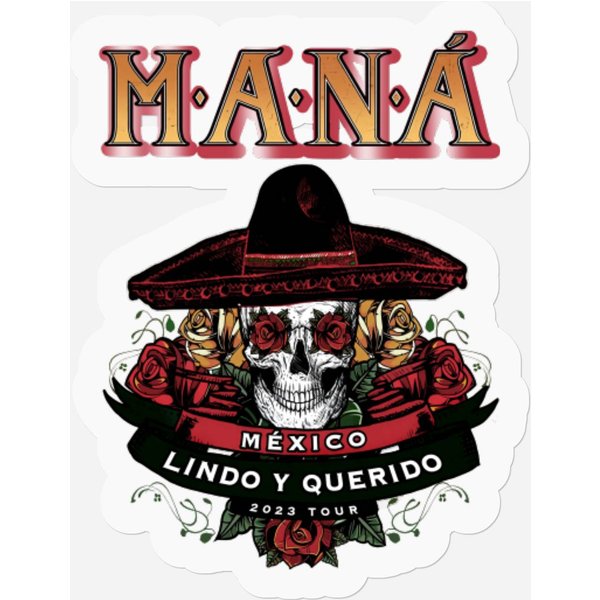 Mana , Rock Mexicano Band Stickers-image