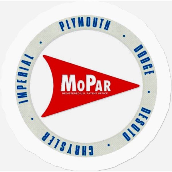 1959-1963 Mopar Parts Logo 1 Stickers-image