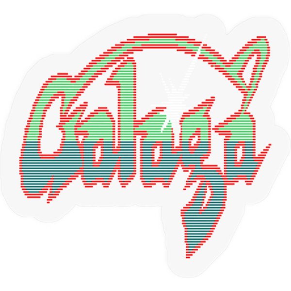 Galaga Logo - Galaga - Stickers-image