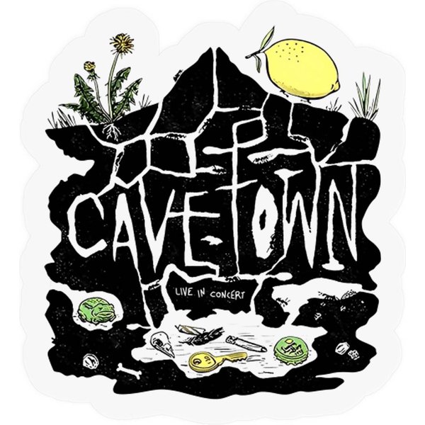 Cavetown Home Sticker Featuring Lemon Boy Theme-image