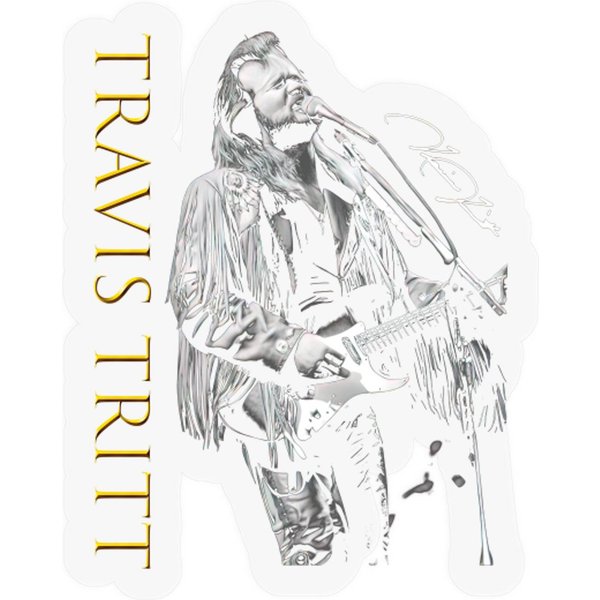 Travis Tritt Tour Collection Singer Stickers-image