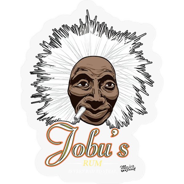 Major League Jobu's Rum Stickers-image