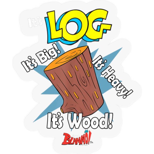 Ren And Stimpy It's Log! From Blammo! Stickers Stickers-image