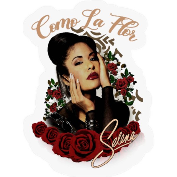 Limited Edition Selena Stickers Como La Flor-image