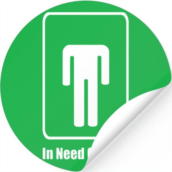 In Need Of Head Funny Stickers Stickers-image