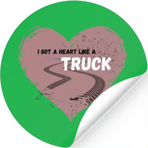Heart Like A Truck, Lainey Wilson, Stickers-image