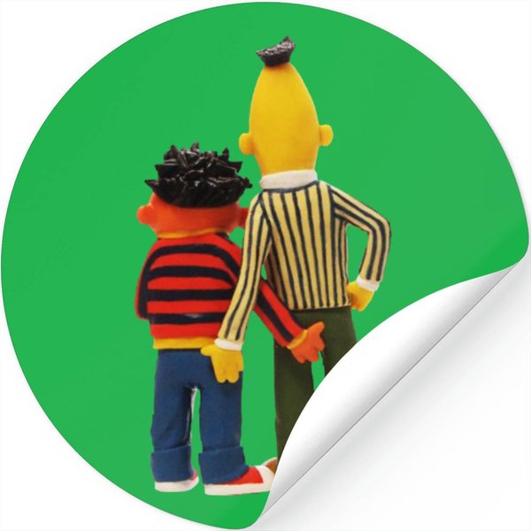 Real Love Bert And Ernie Stickers-image
