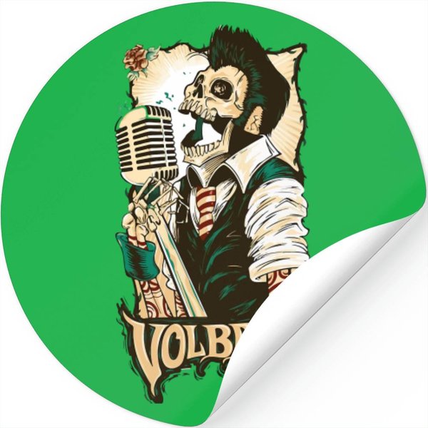 Volbeat Stickers, Rock Music Stickers-image
