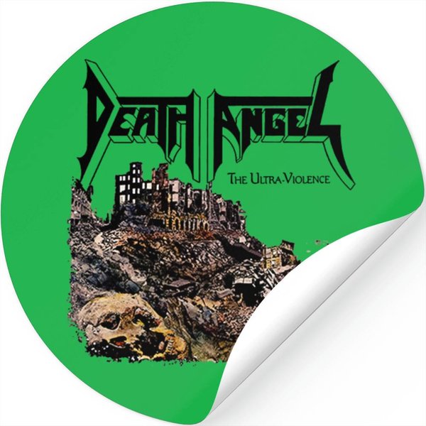 Death Angel Unisex Stickers: The Ultra-Violence-image