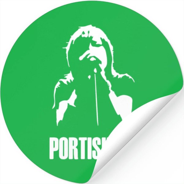 Portishead Band Logo Black Stickers Stickers-image