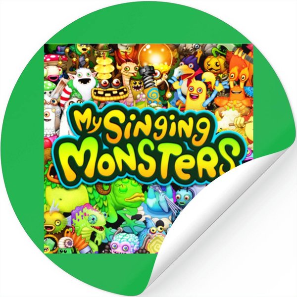 My Singing Monsters Characters And Title Stickers-image