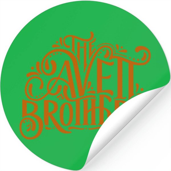 The Avett Brothers 4 Stickers-image