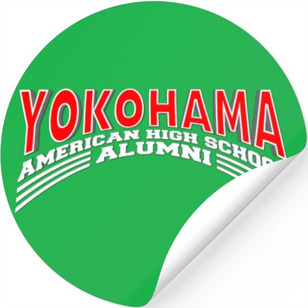 Yokohama American High School Alumni Stickers-image