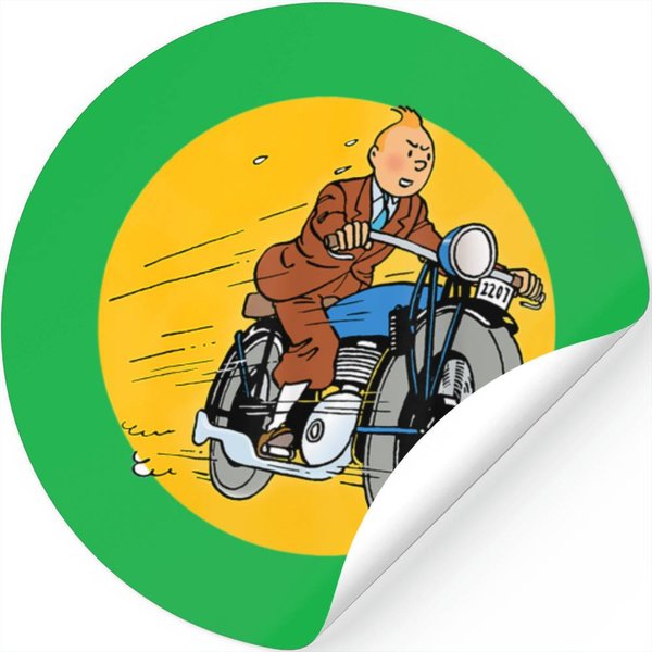 Tin-Tin Adventure Stickers-image
