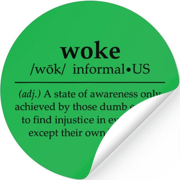 Woke Definition Stickers-image