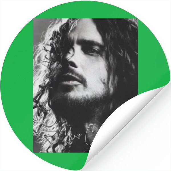 Chris Cornell Rock Music Gift Stickers-image