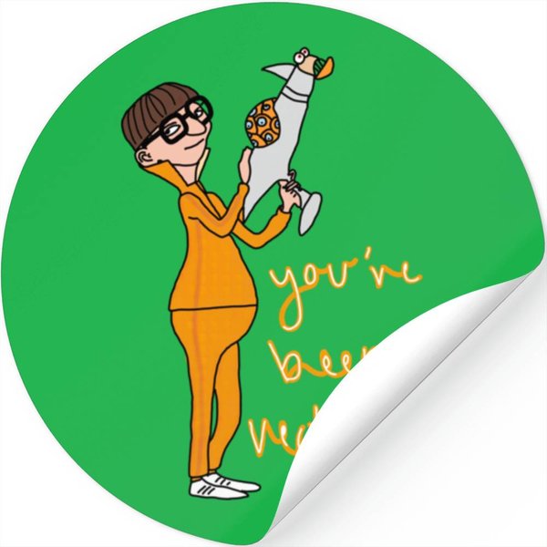 Despicable Me, Vector, Youve Been Vectored Stickers-image