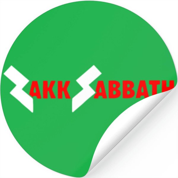 Zakk Sabbath Band Merch Stickers-image