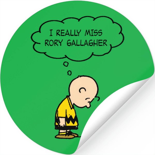 I Really Miss Rory Gallagher Stickers-image
