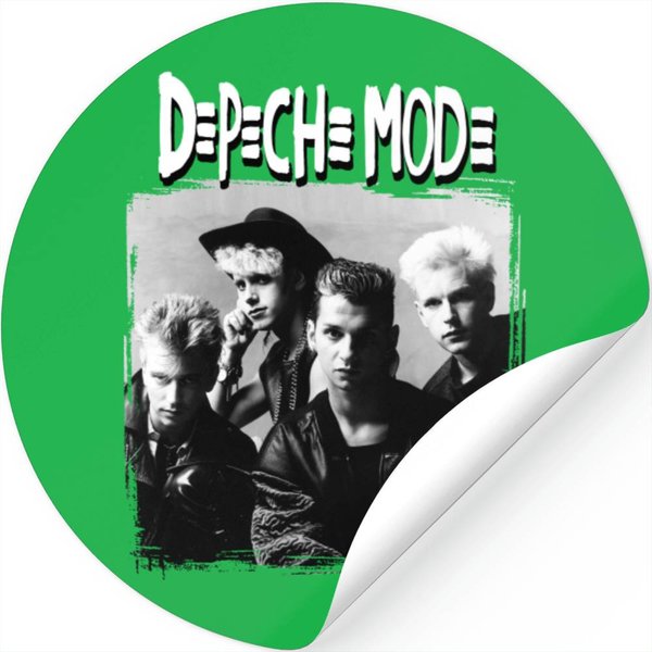 Rock Band Depeche Mode Tour 1988 Vintage Stickers, Depeche Mode Tour 2023 Stickers-image