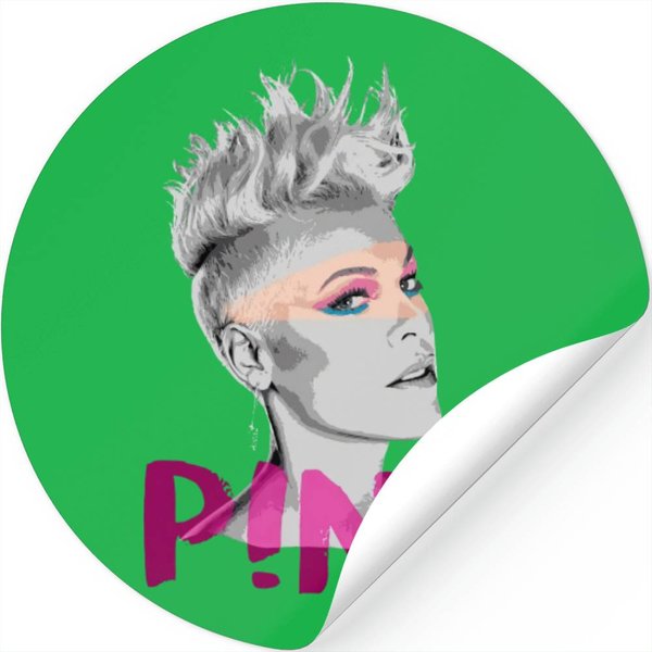 P!Nk Pink Singer Summer Carnival 2023 Tour Stickers, Trustfall Album Stickers, Pink Tour Stickers-image