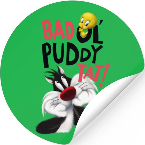 Sylvester™ & Tweety™- Mean Ol' Puddy Tat Stickers-image