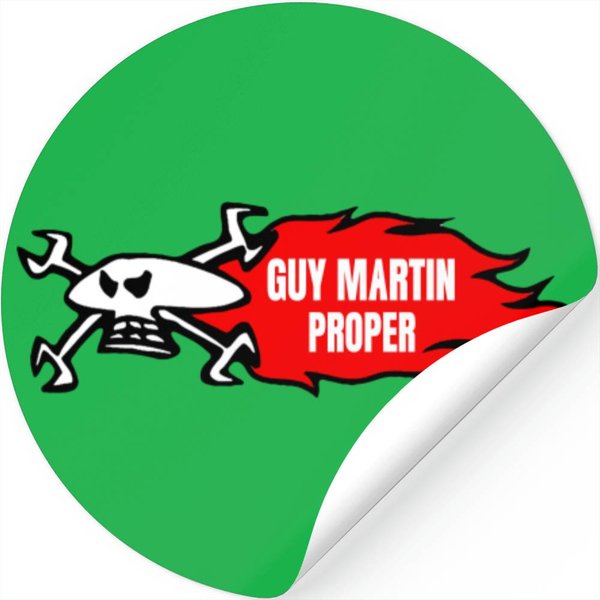 Guy Martin Gift Funny Stickers-image