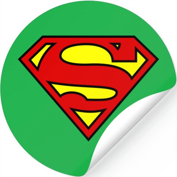 Superman Stickers Logo Superhero Stickers-image