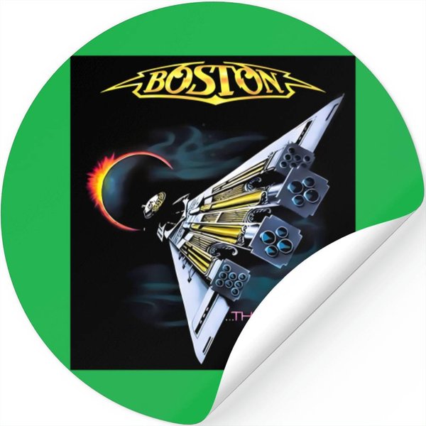 Vintage Boston Rock Band Stickers, Boston Rock Band Stickers,-image