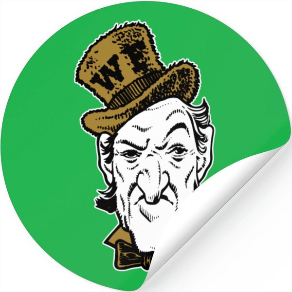 Vintage 60S Logo Of Demon Deacon Mascot Variant - Demon Deacon - Stickers-image
