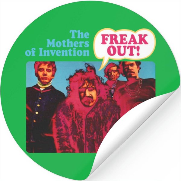 Frank Zappa Unisex Stickers: Freak Out!-image
