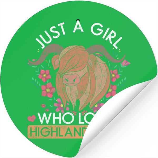 Girl Gift Beef Scottish Highland Cattle-image