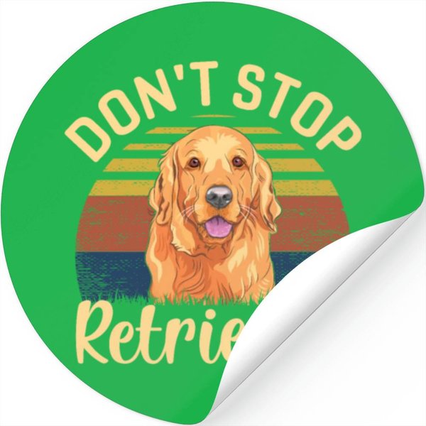 Don't Stop Retrieving, Cute Golden Dog Owner.-image