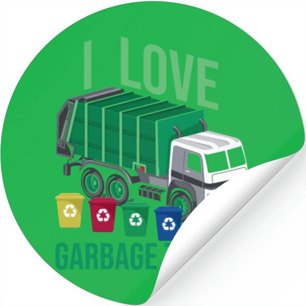 I Love Garbage Trucks Recycle Waste Management-image