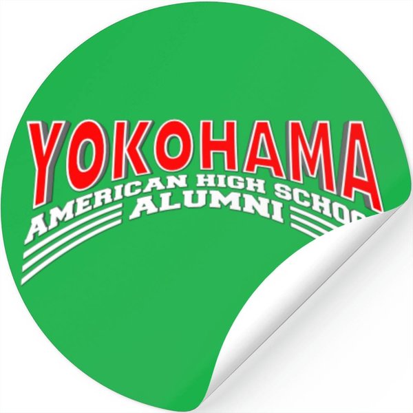Yokohama American High School Alumni Stickers-image