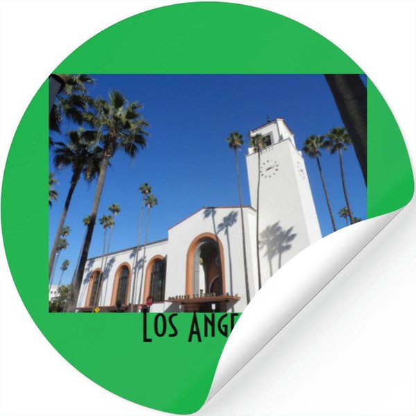 Los Angeles Union Station Stickers-image