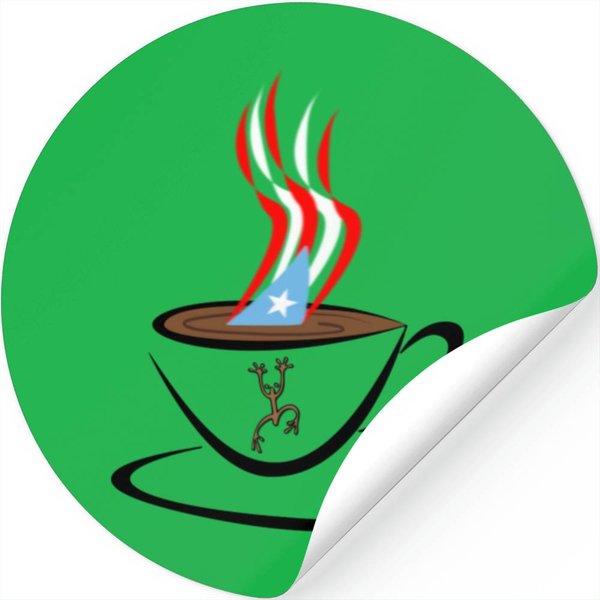 Aroma A Puerto Rico Coqui Coffee Mug Coqui Stickers-image