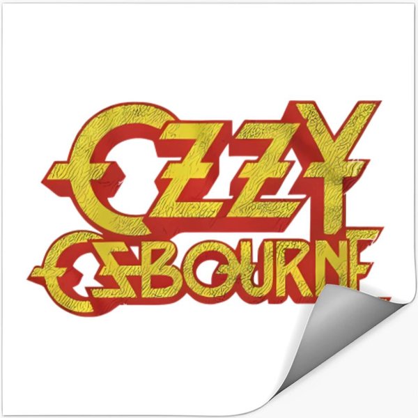 Ozzy Osbourne Rock And Roll Music Stickers-image