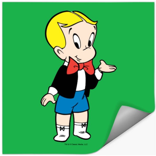 Richie Rich Standing - Color Stickers-image