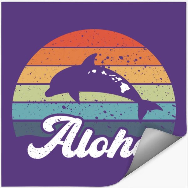 Aloha Hawaii Hawaiian Island Dolphin-image