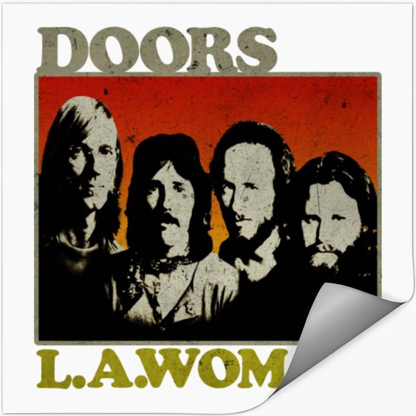 The Doors Stickers: La Woman Stickers-image