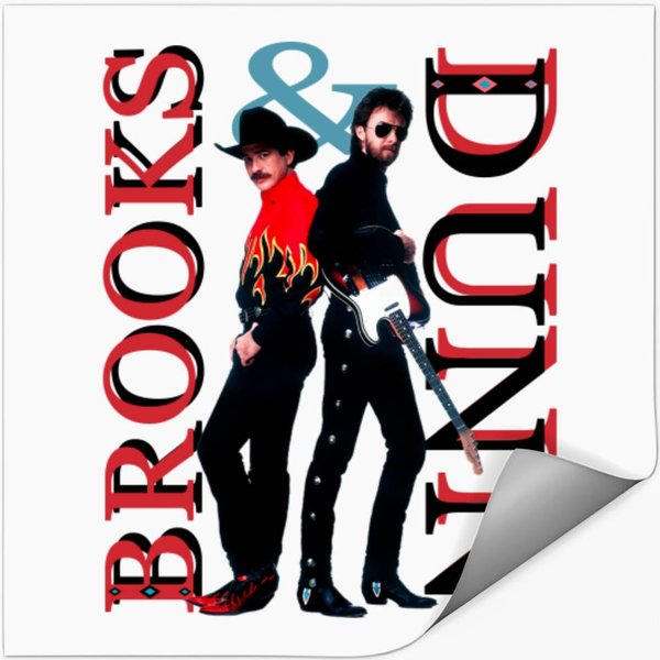 Brooks & Dunn Hard Workin Stickers-image