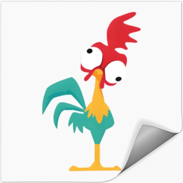 Hei Hei The Rooster Stickers-image