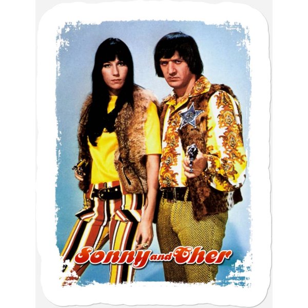 Sonny & Cher Stickers-image