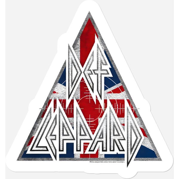 Deff Leppard British Logo Stickers-image