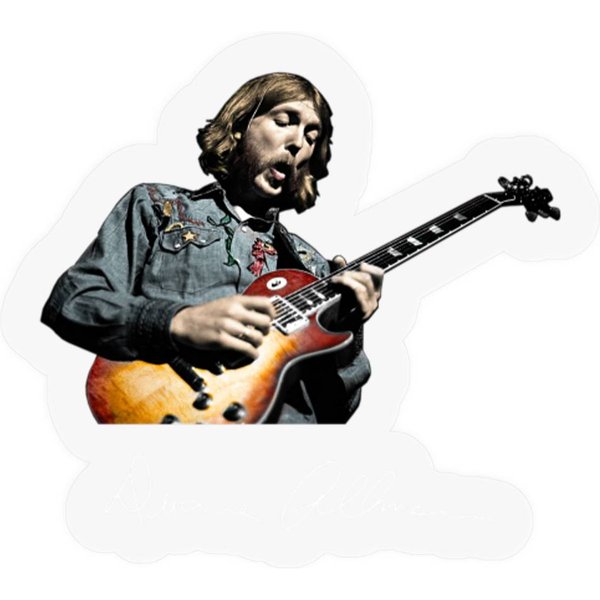 Duane Allman Signature Classic Stickers-image