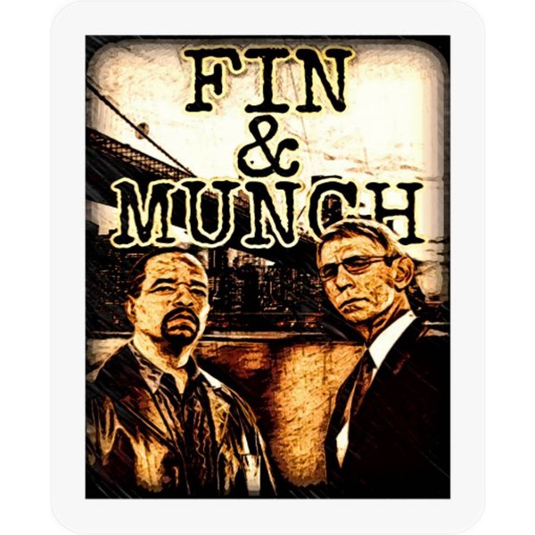 Fin And Munch Law And Order Svu Stickers-image