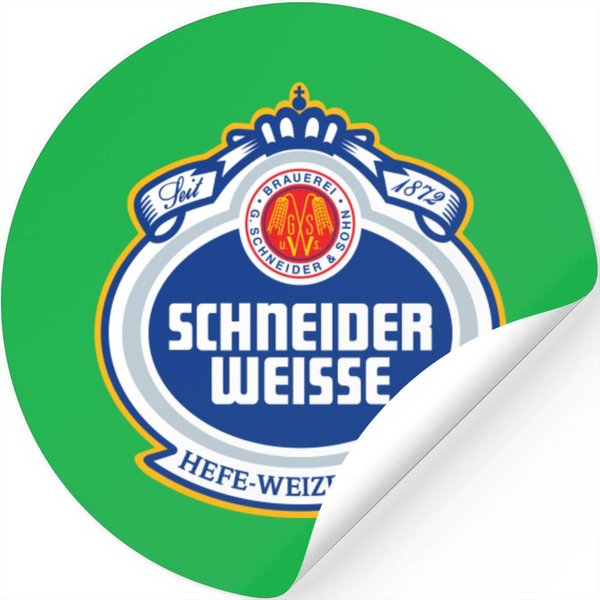 Schneider Weisse Stickers-image