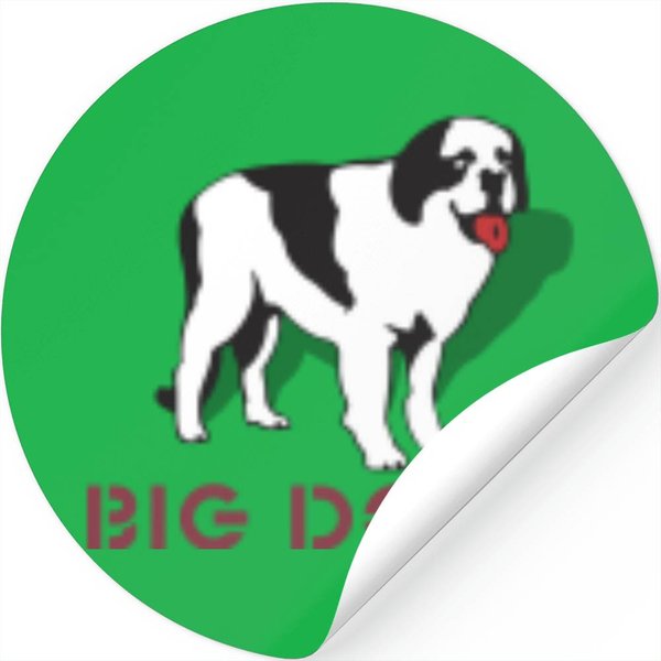 Vintage 1999 Big Dogs Talk To The Paw Stickers Stickers-image